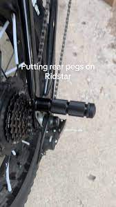 rear pegs for ebikes ( with screws )